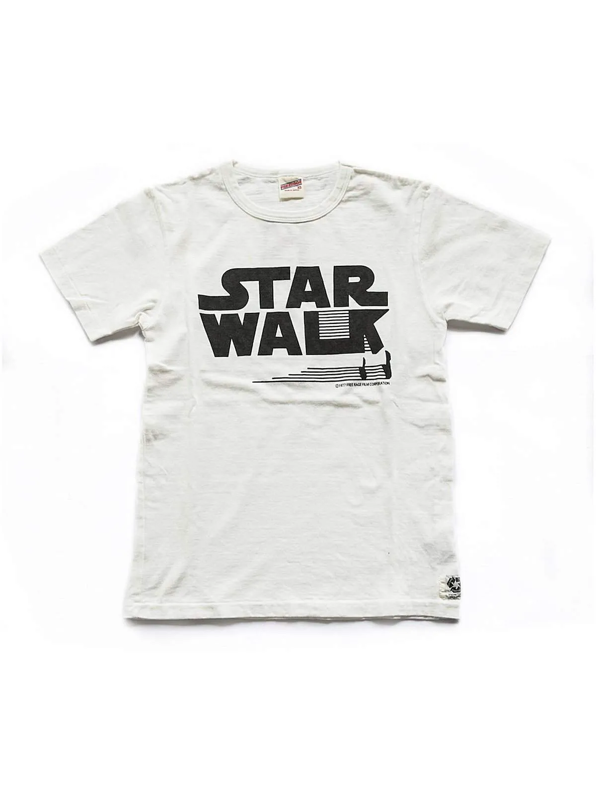Free Rage Star Walk Tee White