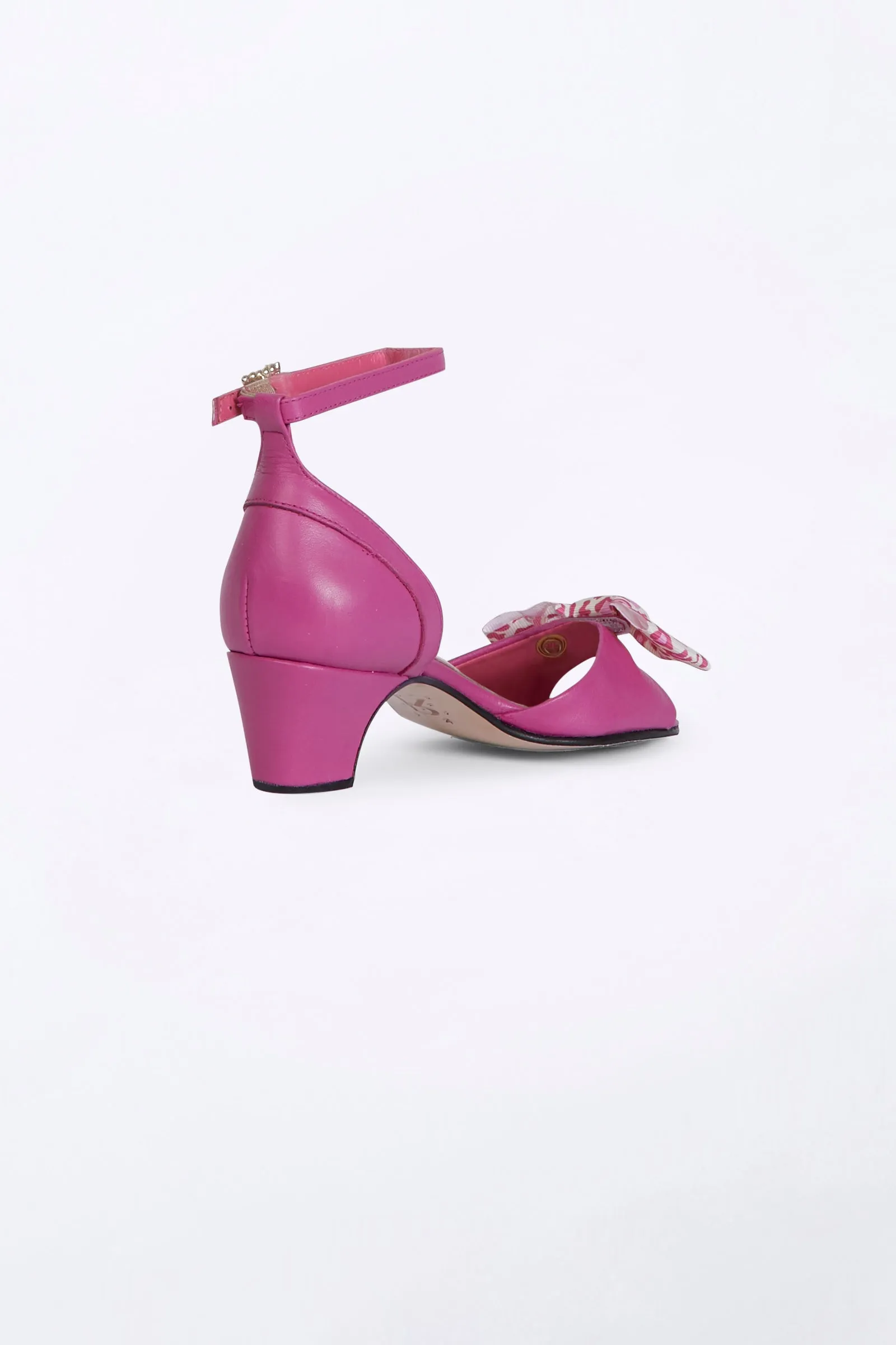 Fuchsia  Dancing Heels with Double Pin