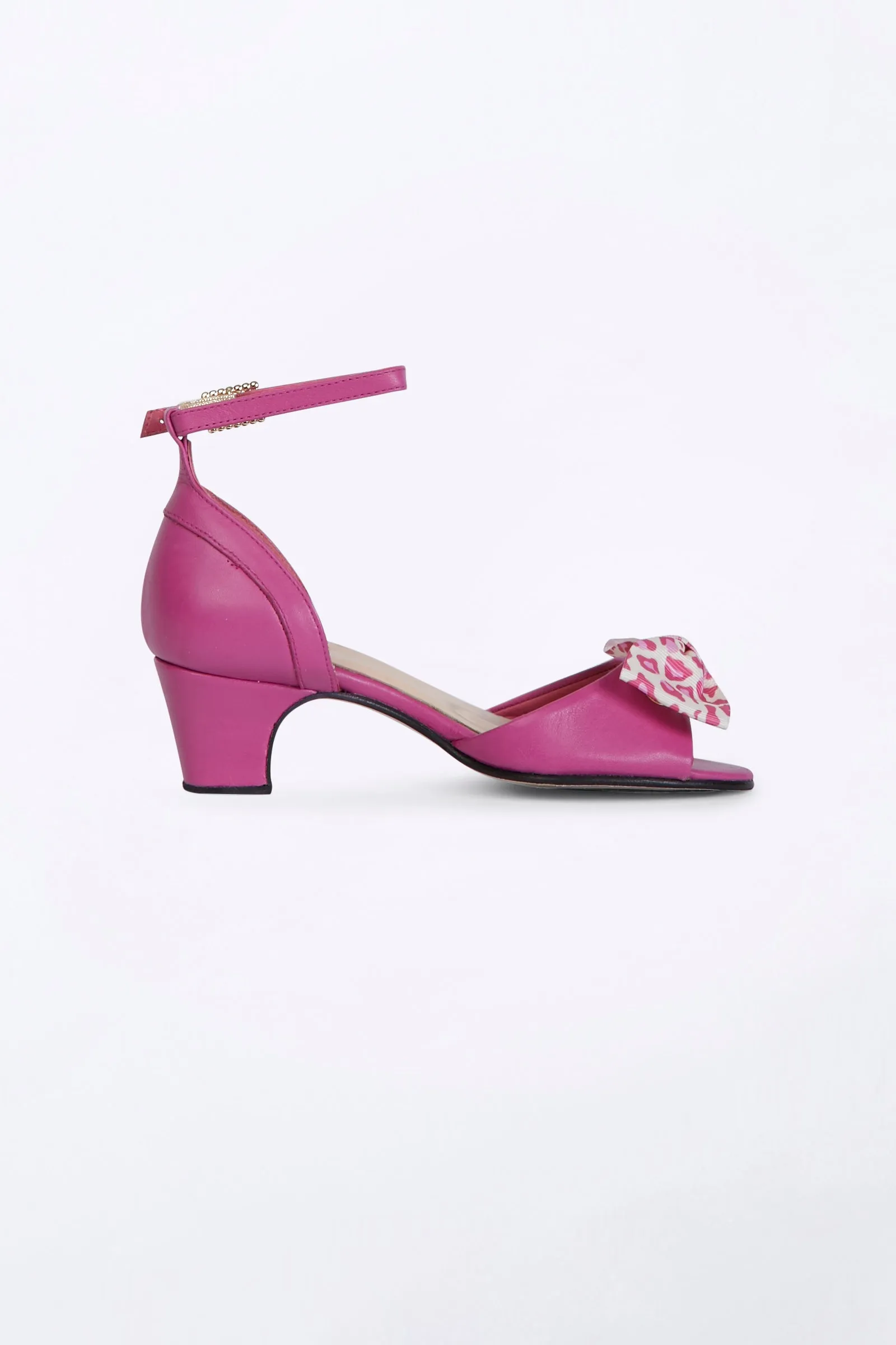 Fuchsia  Dancing Heels with Double Pin