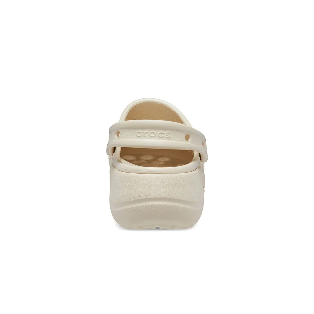 Giày Clog Nữ Crocs Baya Platform - Winter White