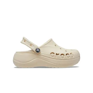 Giày Clog Nữ Crocs Baya Platform - Winter White