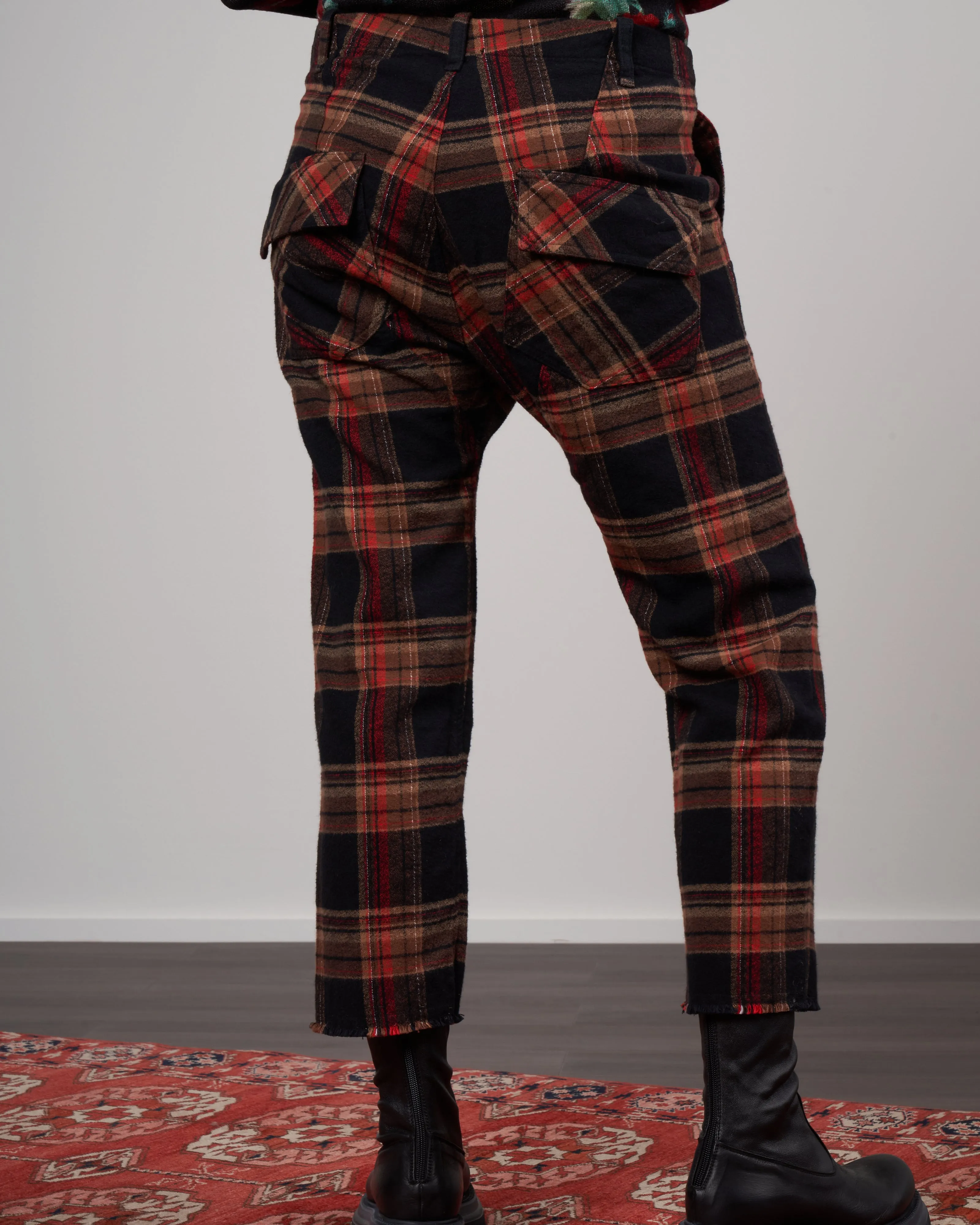 griffin flannel pant - espresso