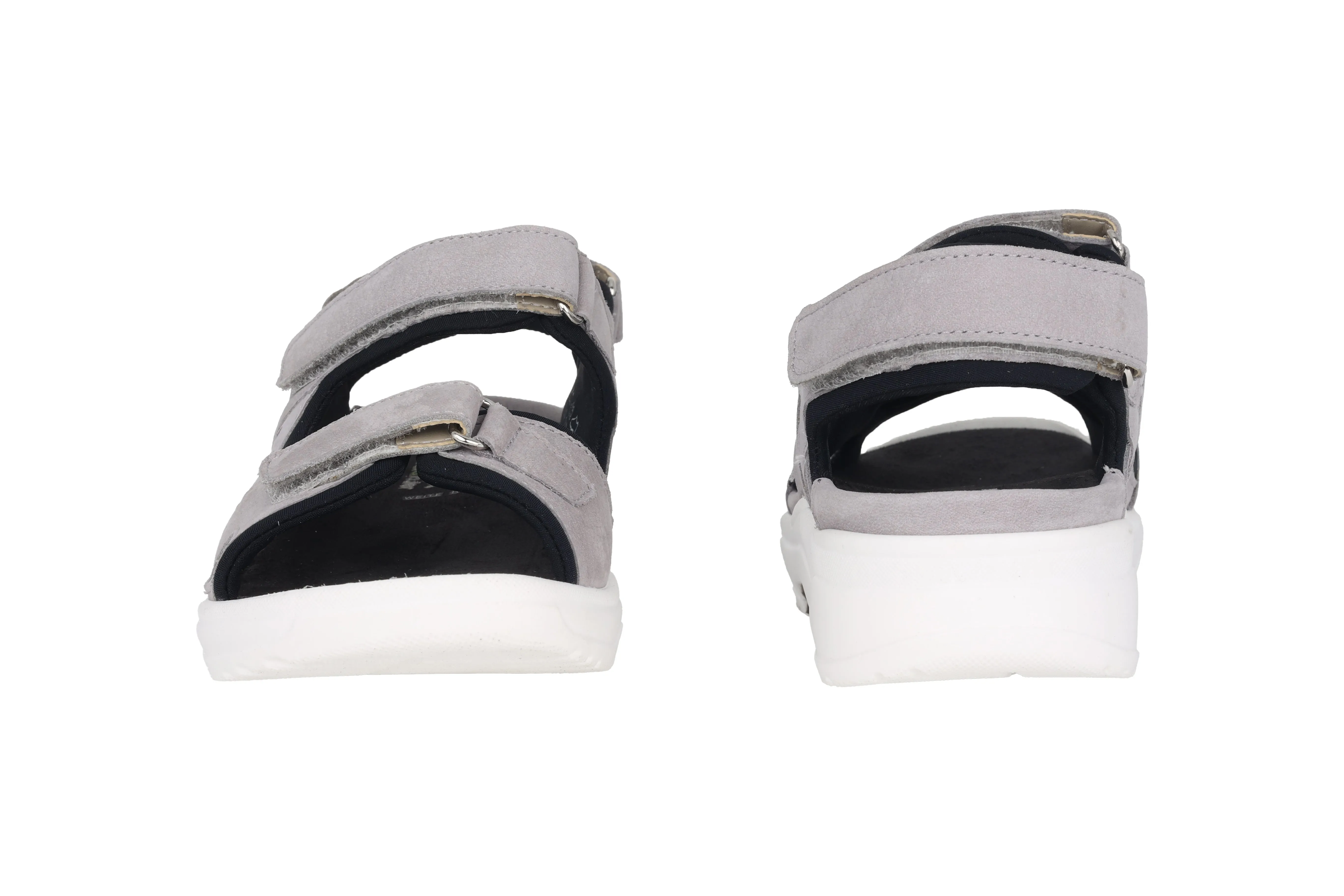 'H-Yvonne' women's wide fit (H) sandal - grey