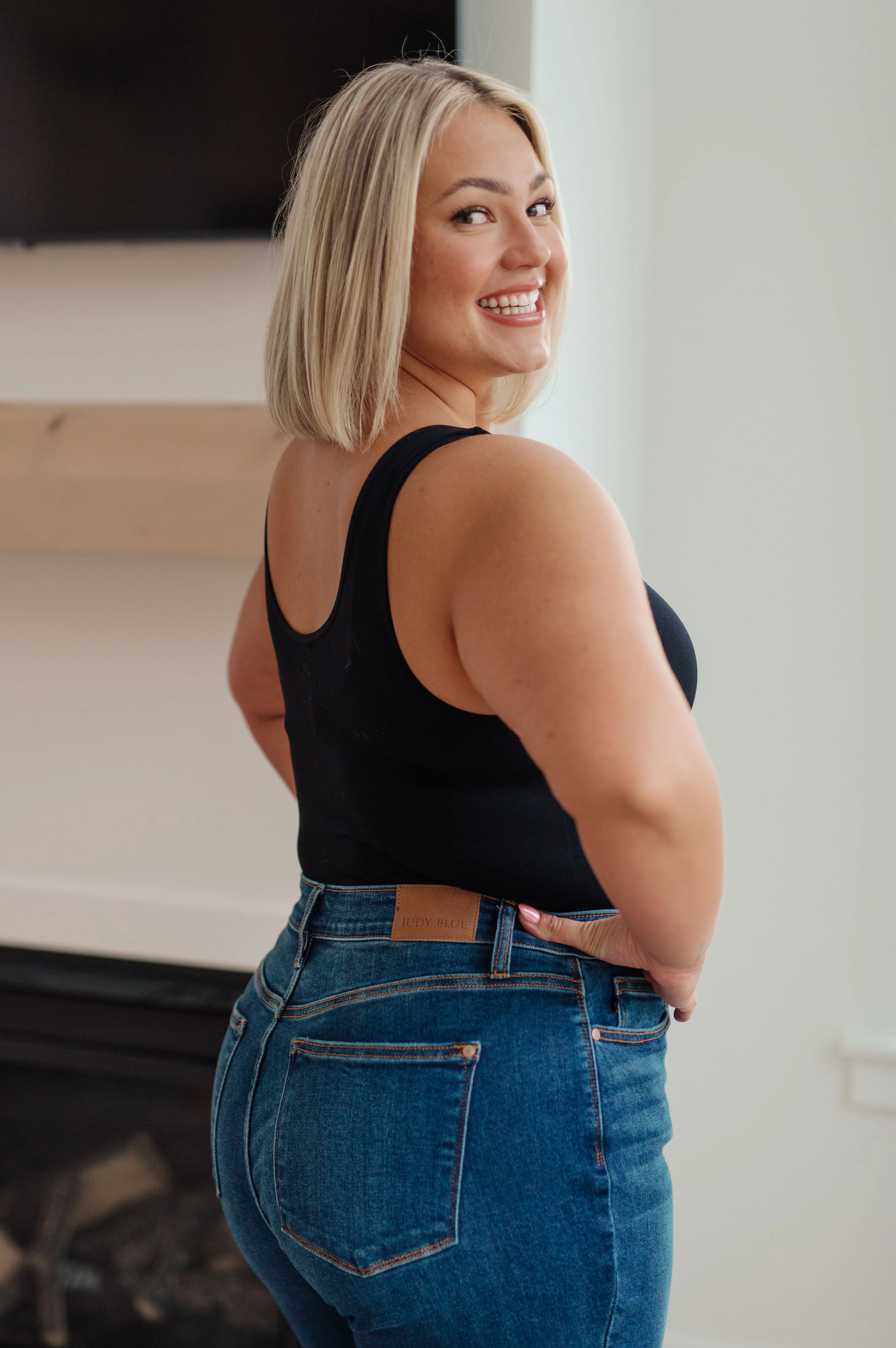 Hazel Blues® | The Basics Bodysuit In Black