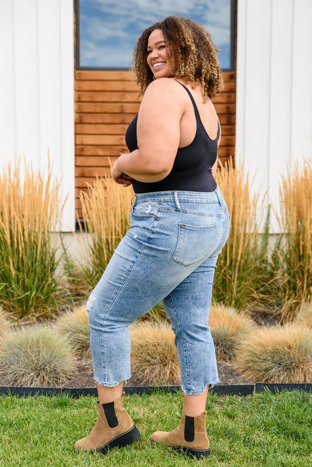 Hazel Blues® | The Basics Bodysuit In Black