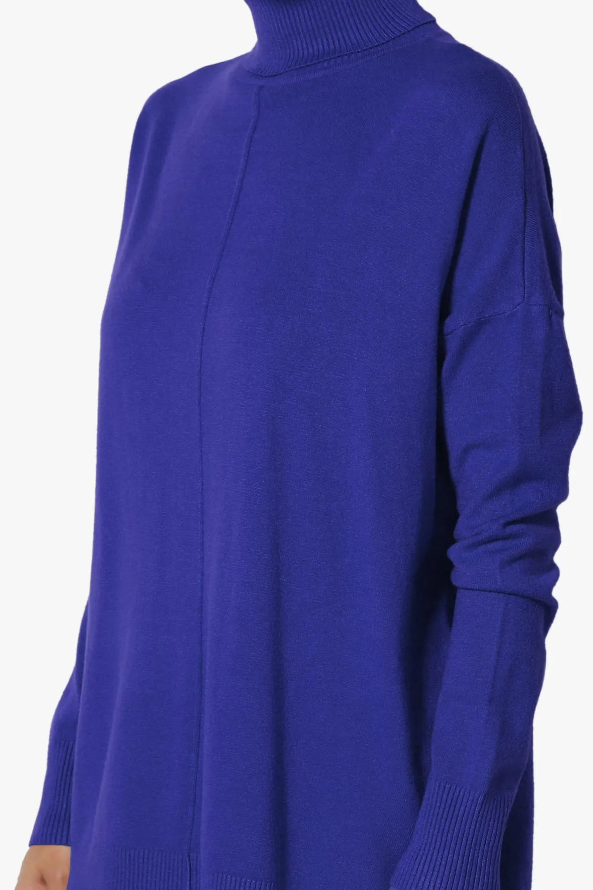 Henley Turtle Neck Knit Sweater