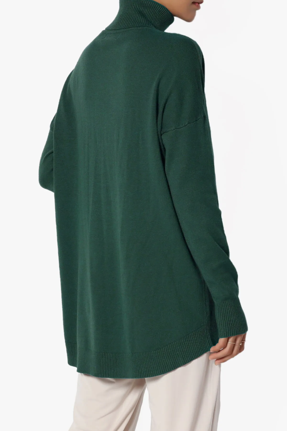 Henley Turtle Neck Knit Sweater
