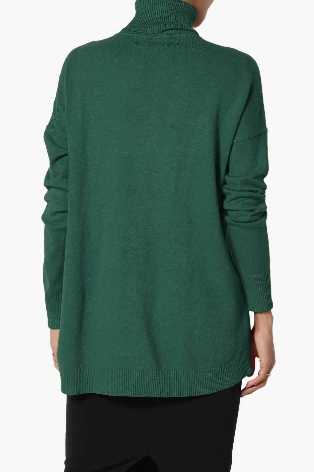 Henley Turtle Neck Knit Sweater