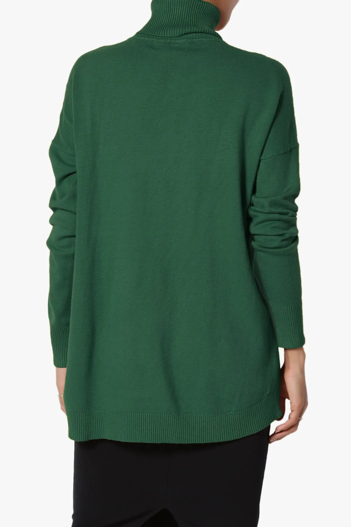 Henley Turtle Neck Knit Sweater