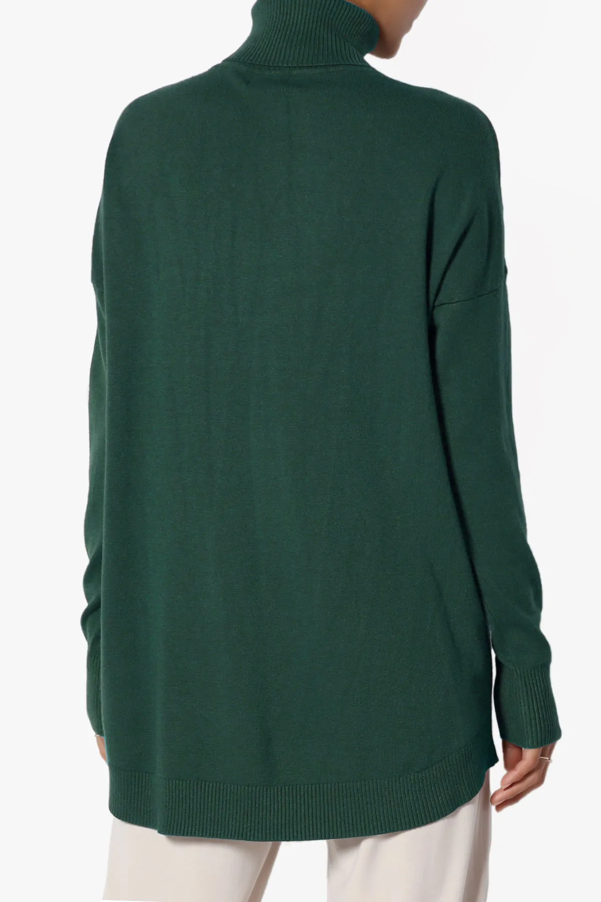 Henley Turtle Neck Knit Sweater