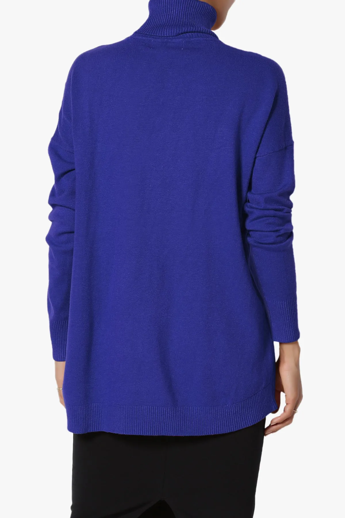 Henley Turtle Neck Knit Sweater