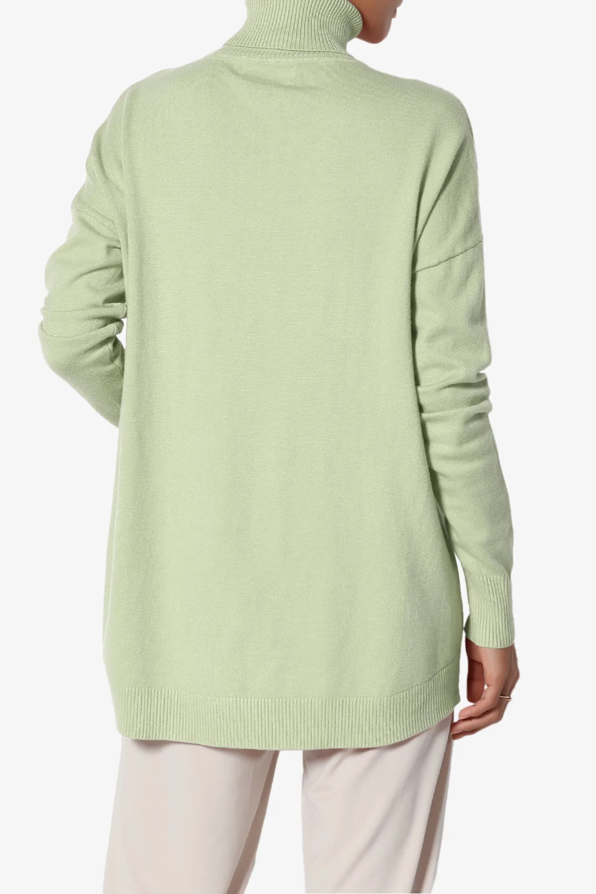 Henley Turtle Neck Knit Sweater