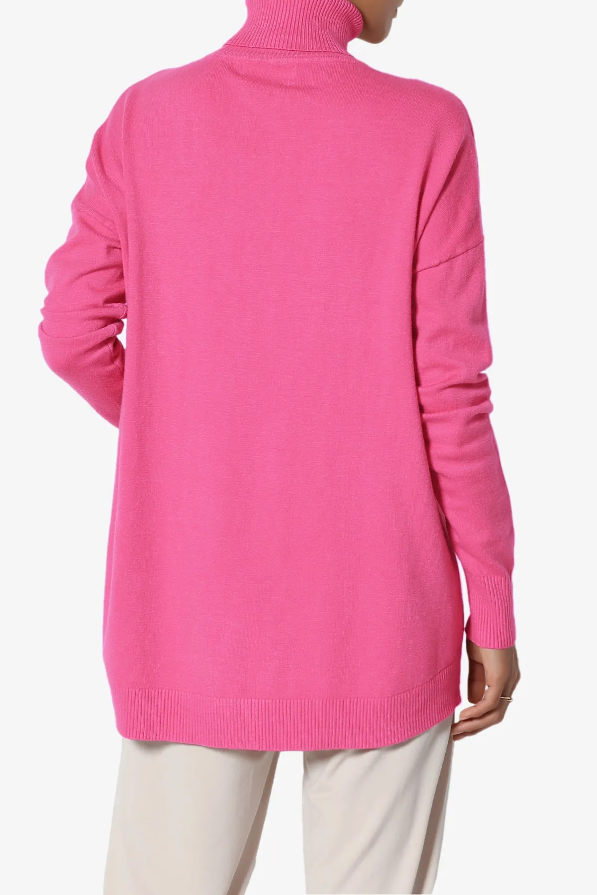 Henley Turtle Neck Knit Sweater