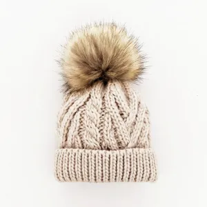 HUGGALUGS Pom Pom Beanie Hat