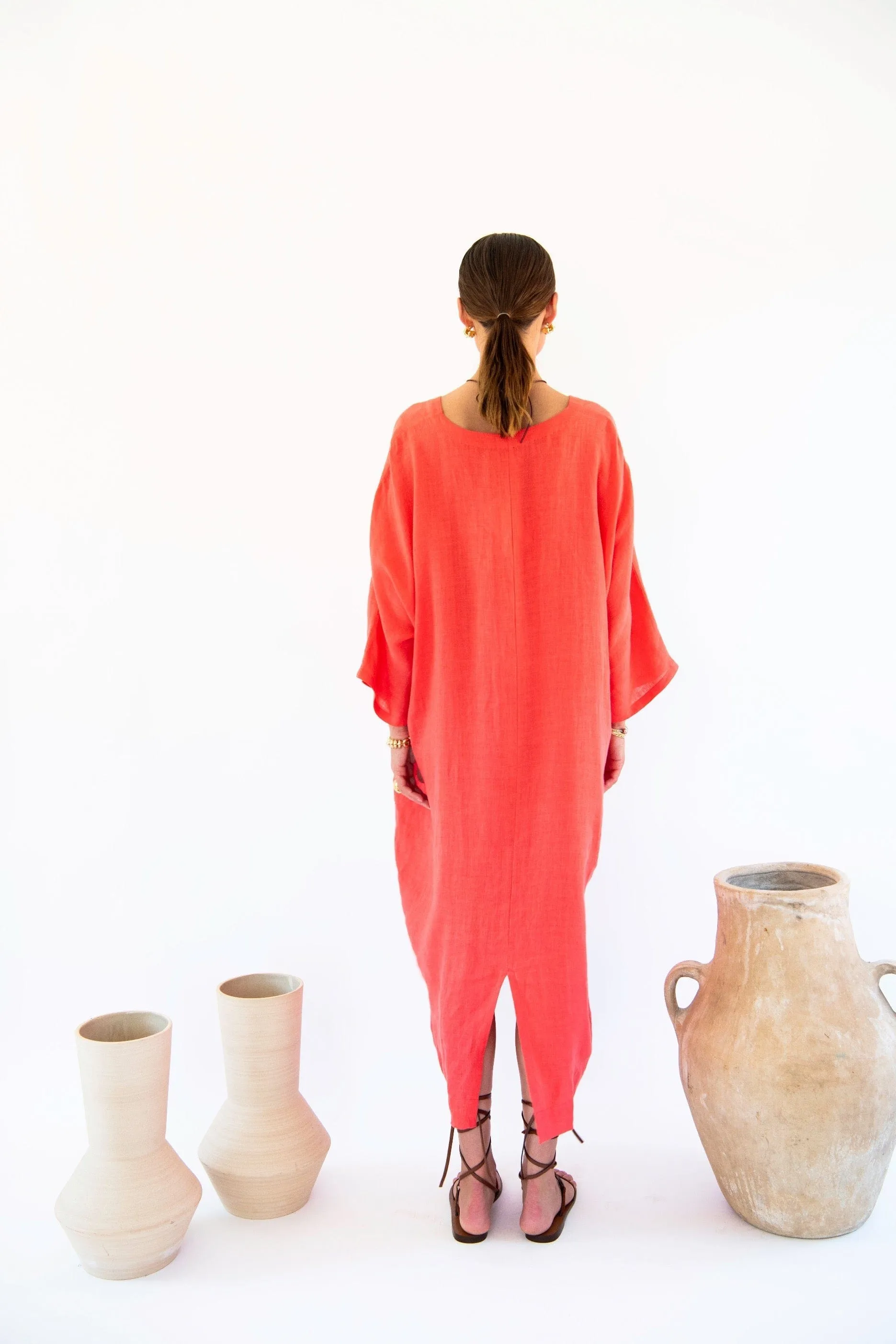 Isla Linen Kaftan | Multiple Colours