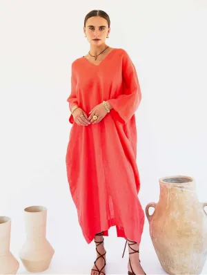 Isla Linen Kaftan | Multiple Colours