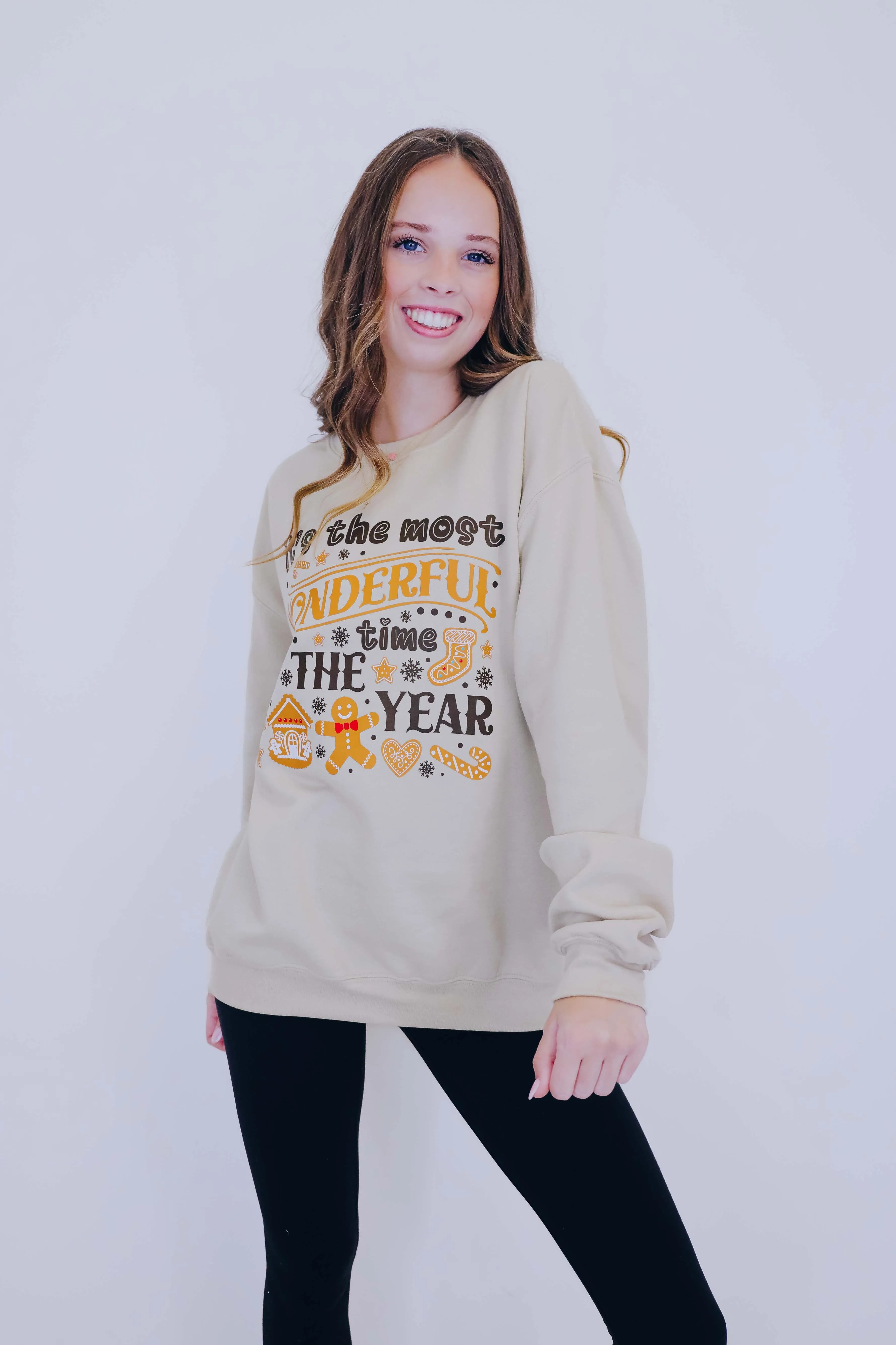 It's The Most Wonderful Time Of The Year Cookies Graphic Sweatshirt