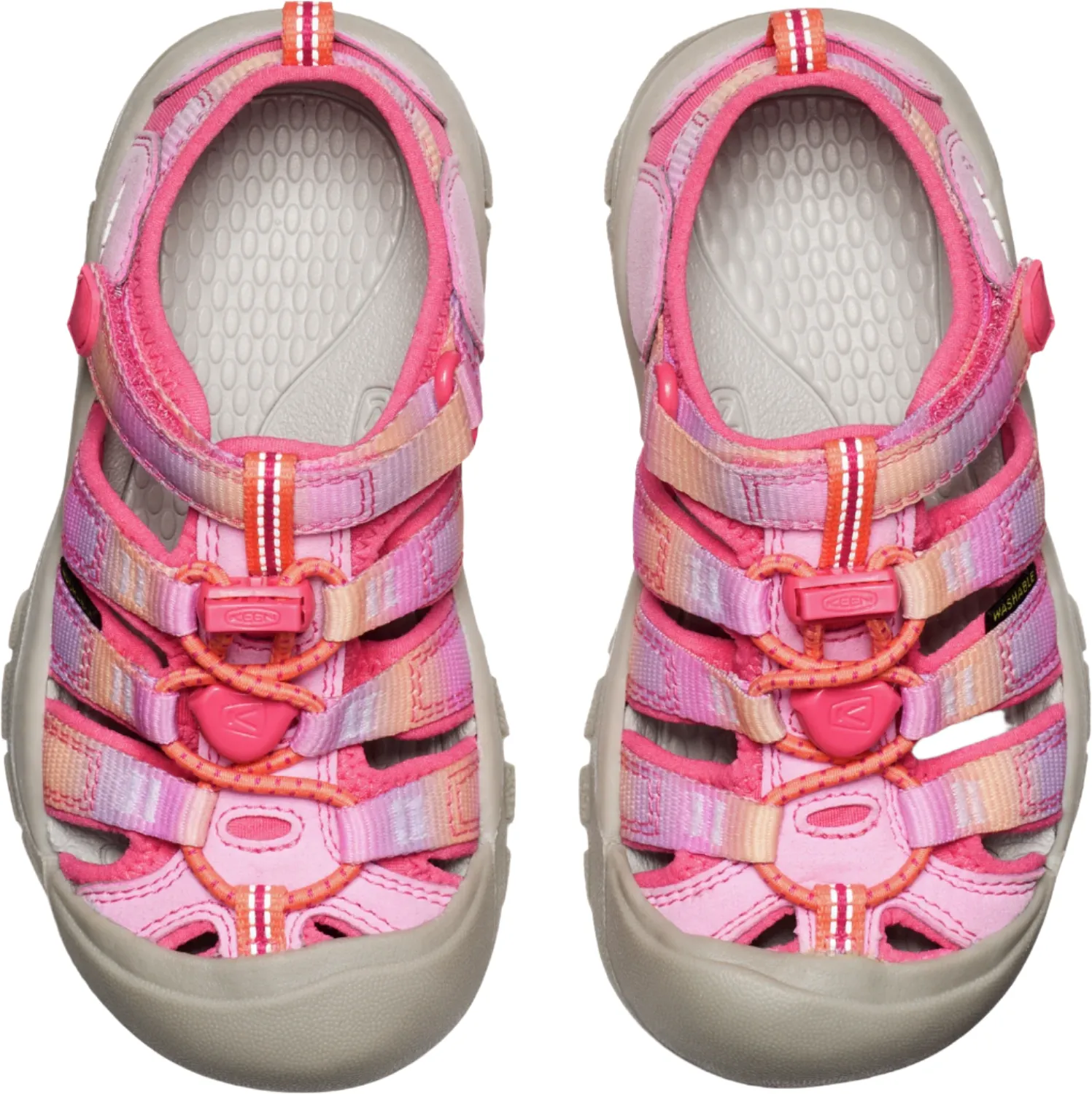 Keen Little Kids' (Child Sizes 8-13) Newport H2 Child Sandal - Hot Pink/Orchid Petal