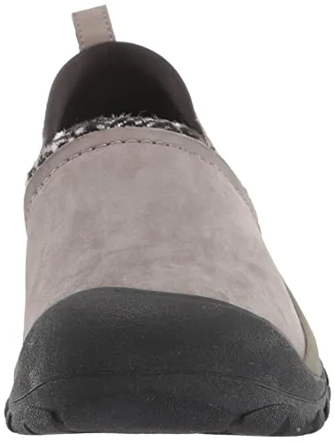 KEEN Women's Kaci 2 Winter Slip On Low Height Insulated Clog, Steel Grey/Black, 7.5