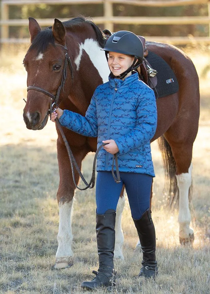 Kerrits Kids Fleece Lite II Knee Patch Winter Tight