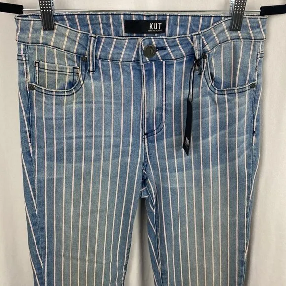 KUT from the Kloth Connie High Rise Slim Fit Ankle Skinny Denim - Size 2