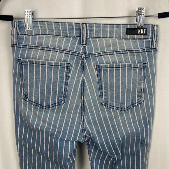 KUT from the Kloth Connie High Rise Slim Fit Ankle Skinny Denim - Size 2