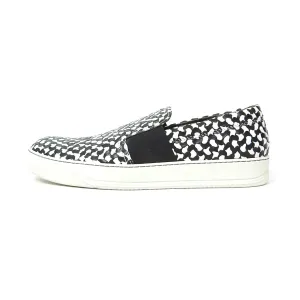 Lanvin Leather Woven Slip On Sneaker Size 10