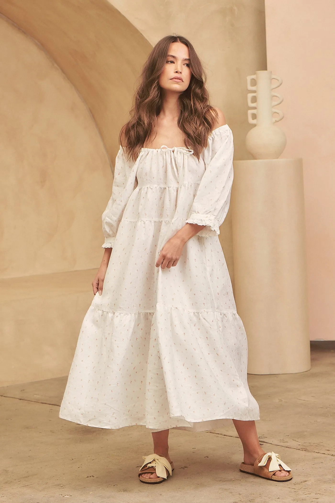 Lotty Midi Dress - Mystic Moon