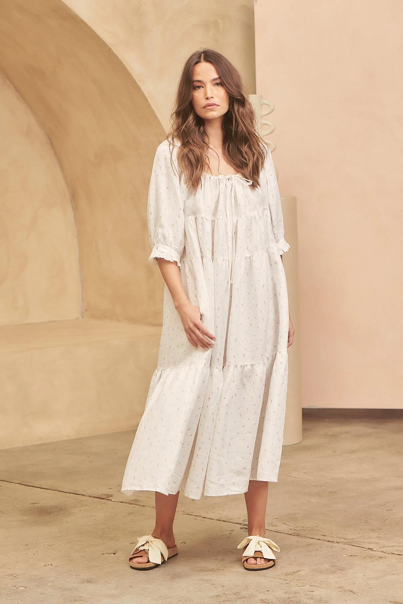 Lotty Midi Dress - Mystic Moon