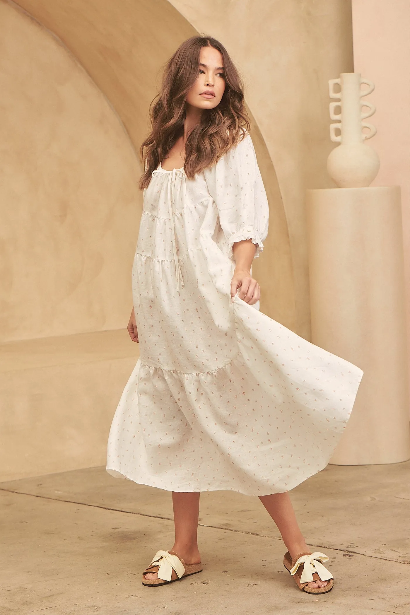 Lotty Midi Dress - Mystic Moon