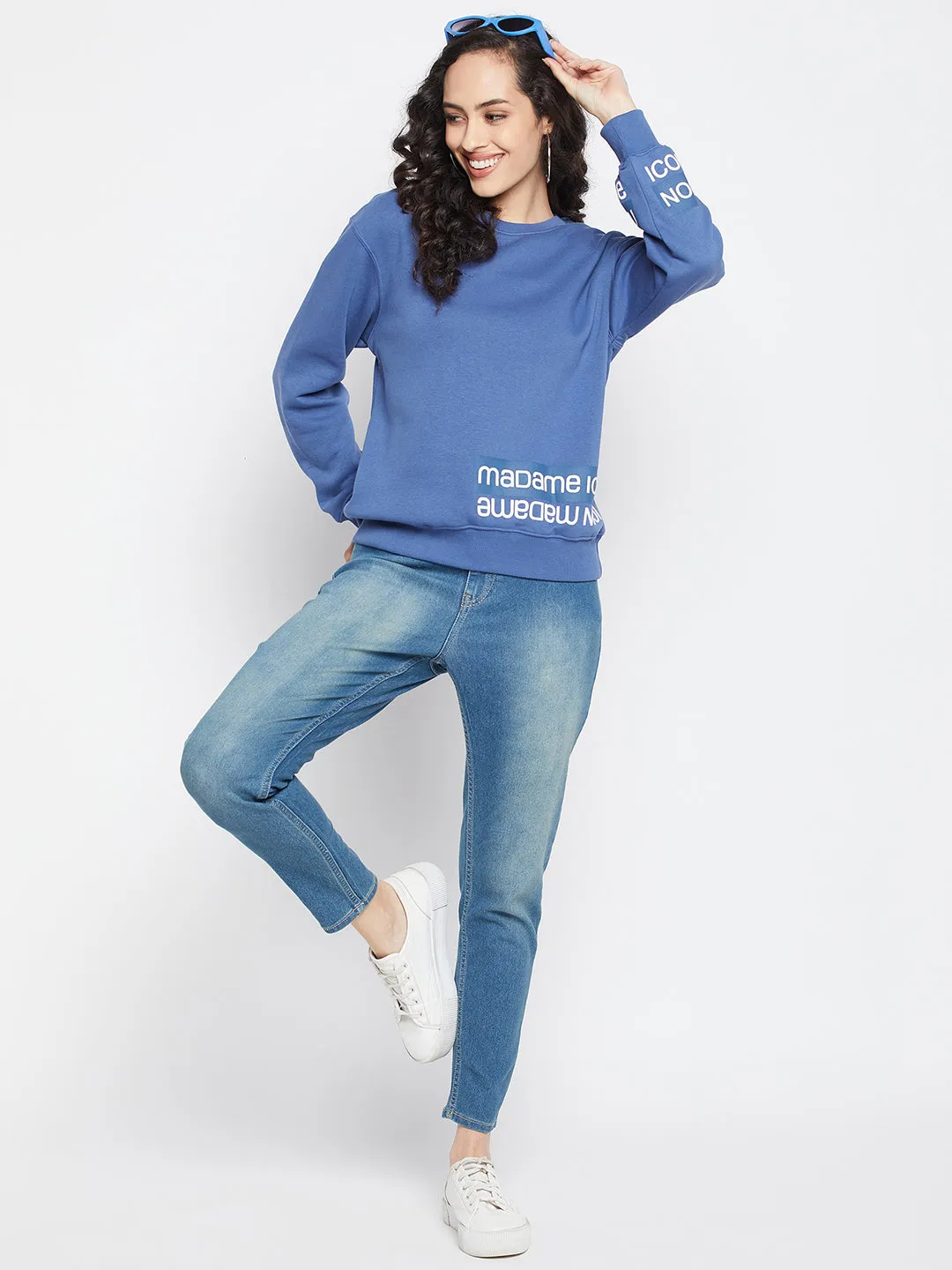 Madame Printed Sweatshirt