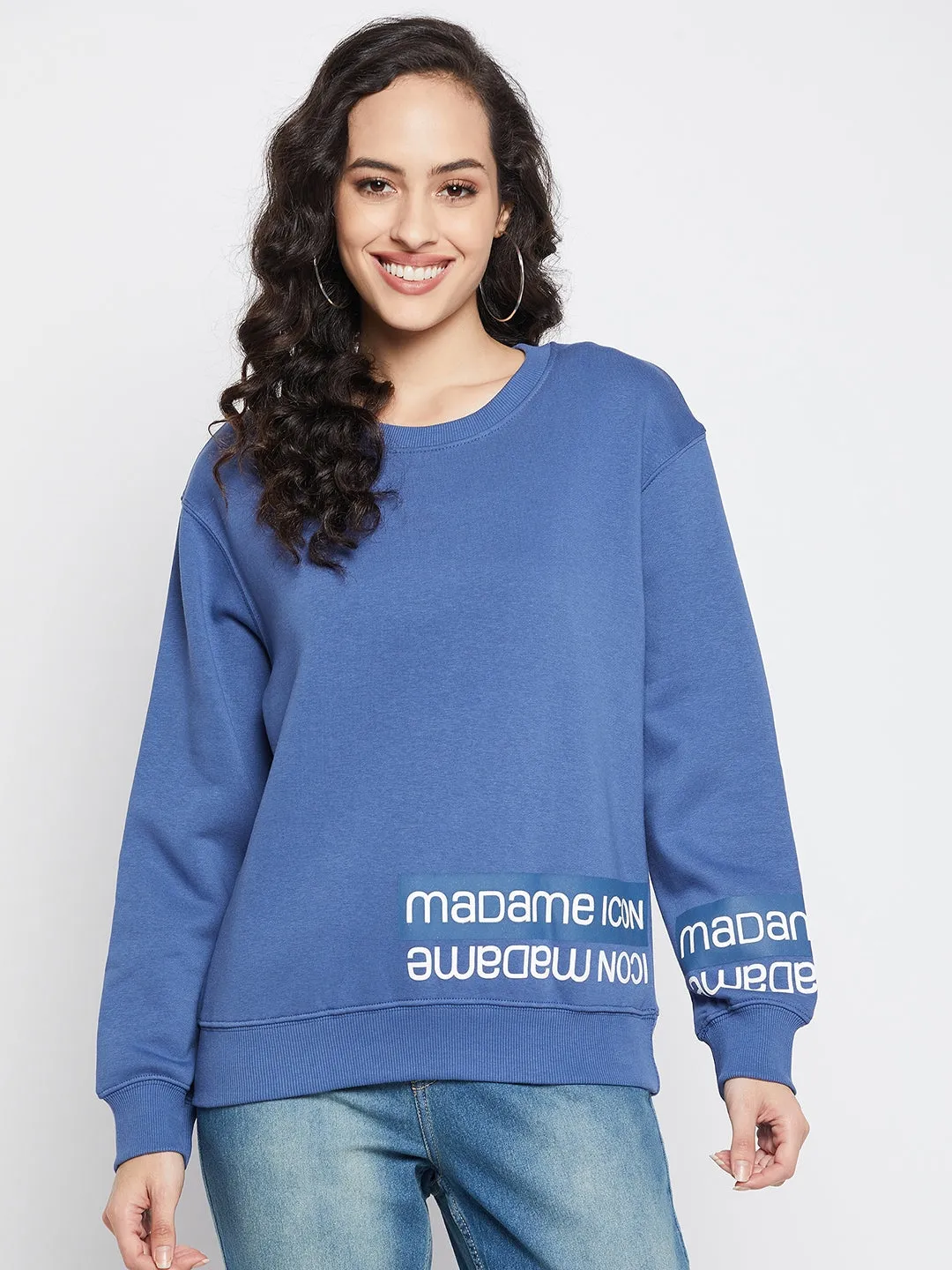 Madame Printed Sweatshirt