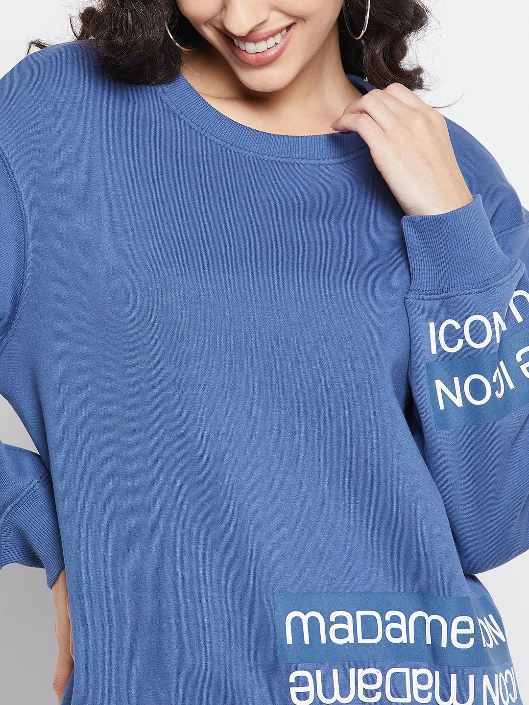 Madame Printed Sweatshirt