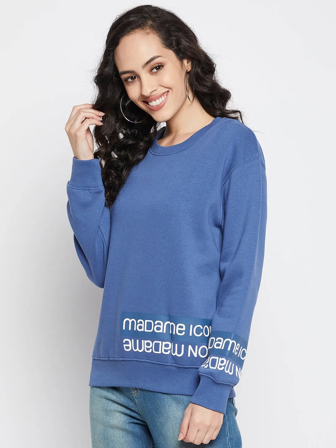 Madame Printed Sweatshirt