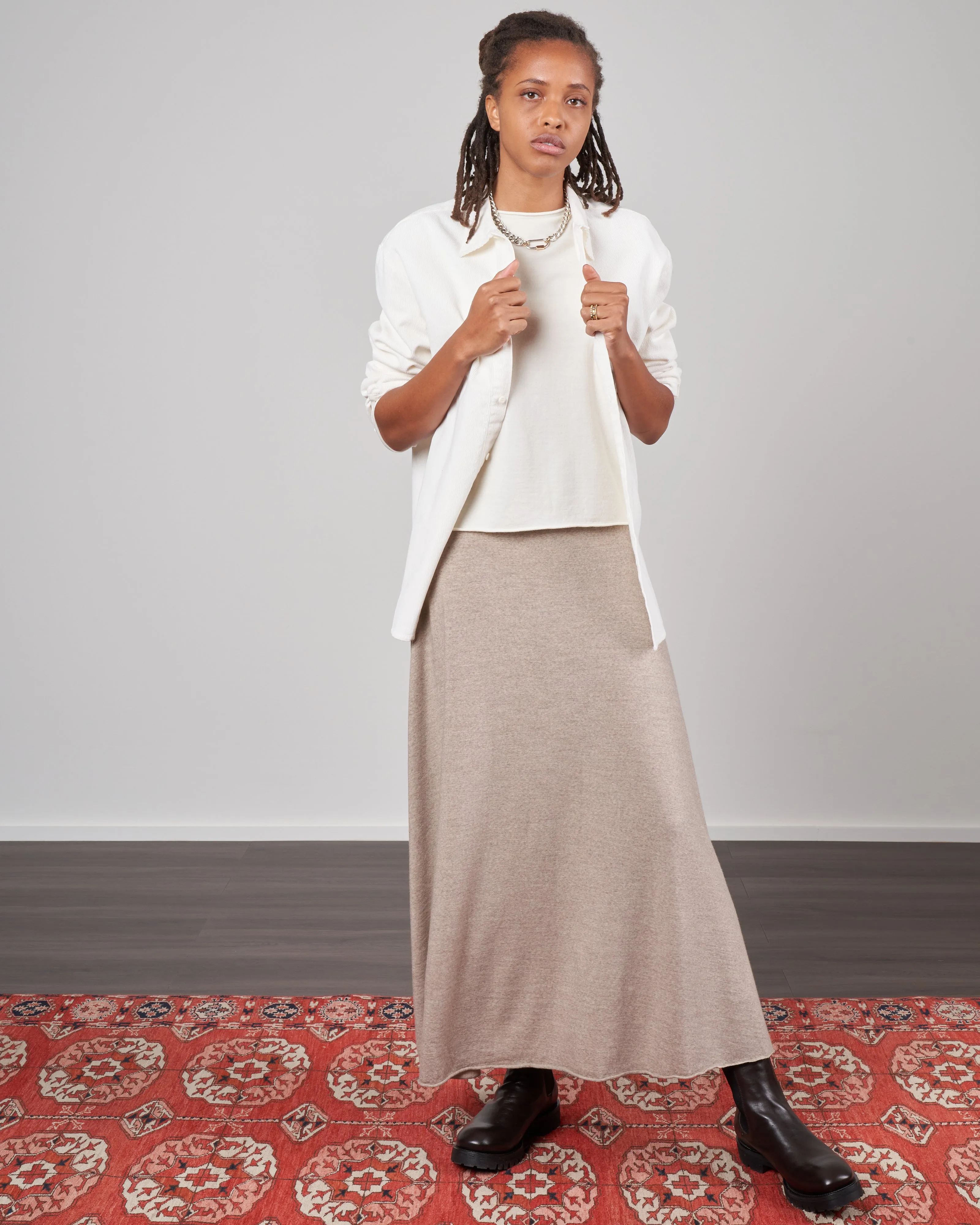 maglia lola top - winter white
