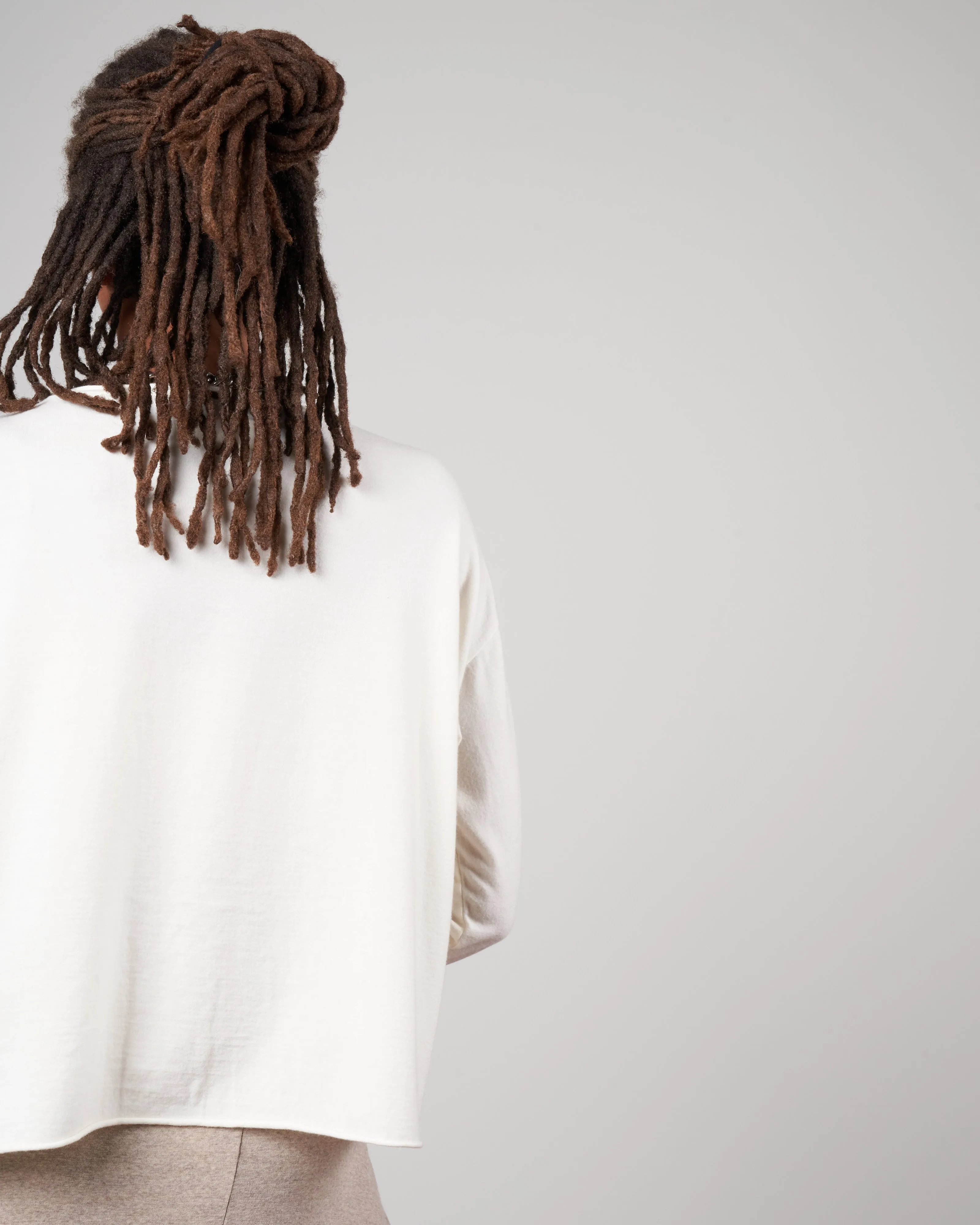 maglia lola top - winter white