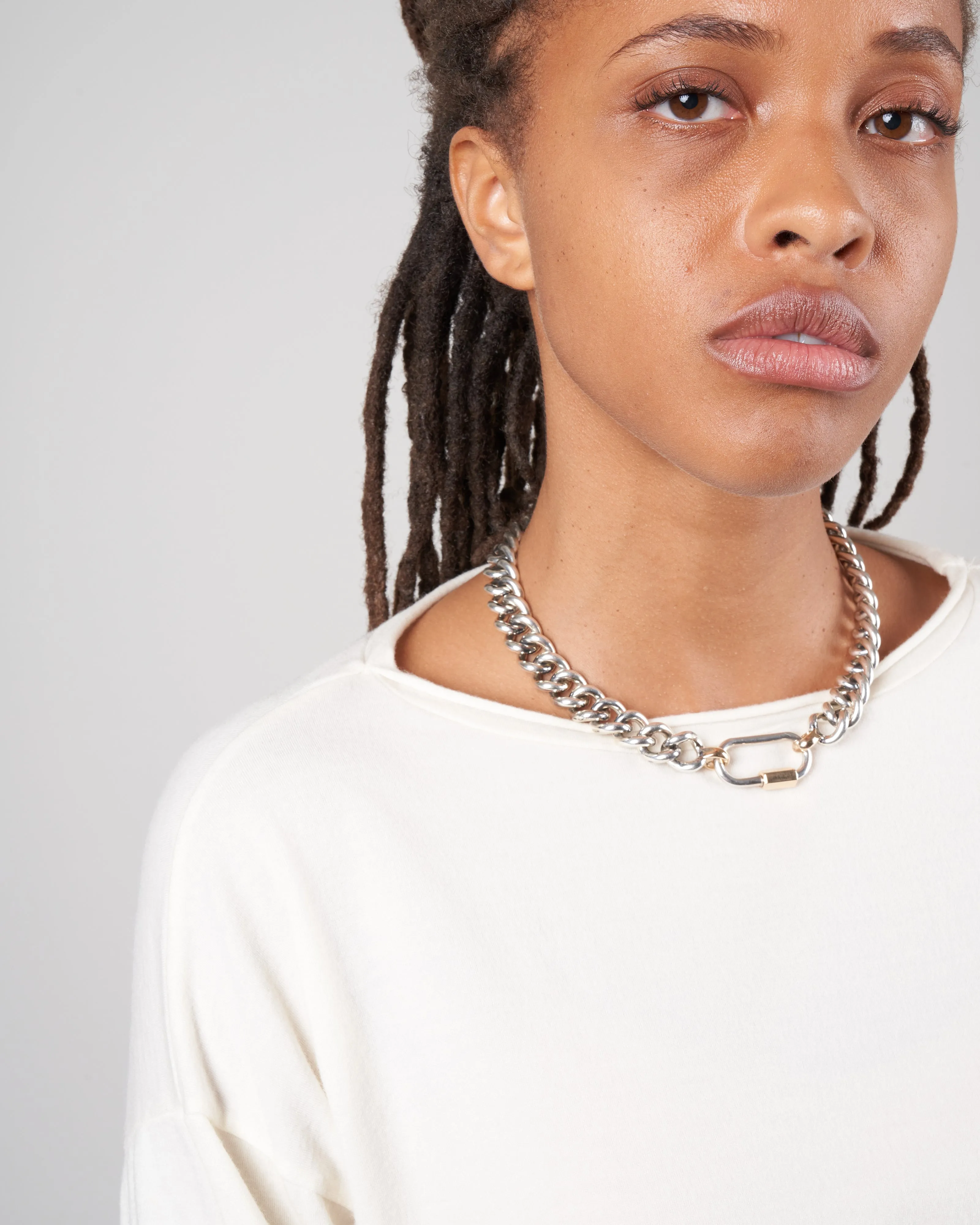 maglia lola top - winter white