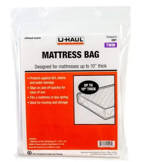 Mattress Bag - Twin - 87" x 39" x 10"