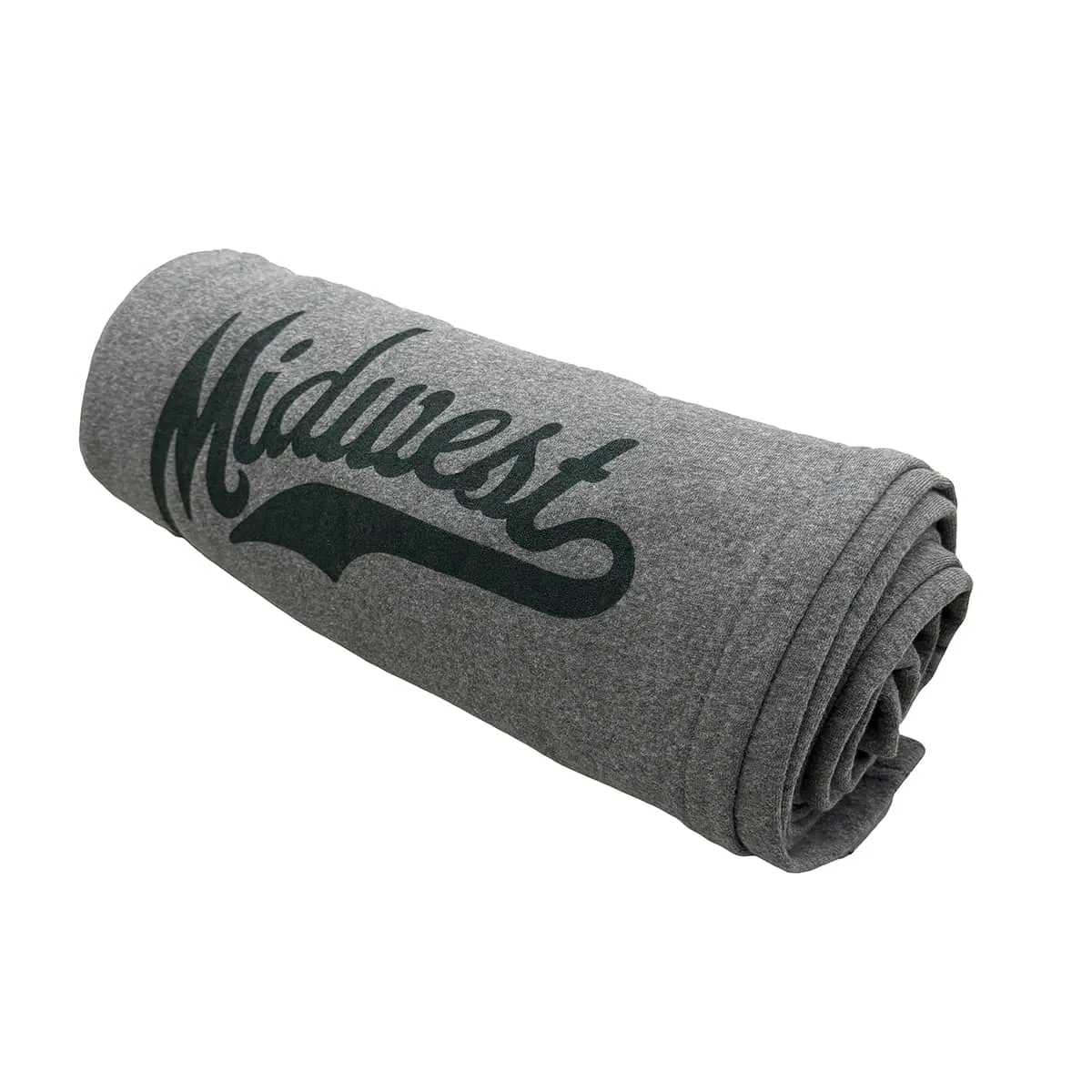 Midwest Script Sweatshirt Blanket