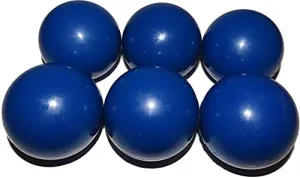 Mylec Cool Weather Hockey Balls, (Pack of 6) Yellow