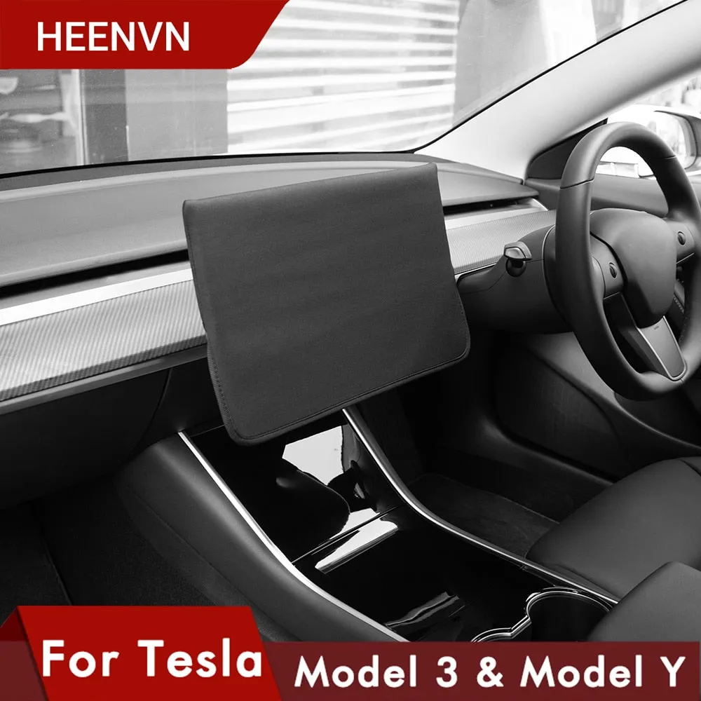 Navigation Cover Slip-On Sleeve For Tesla Model 3 Y