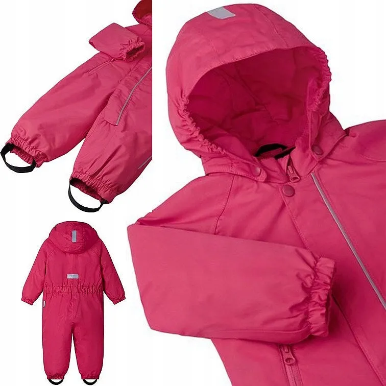 New Reima - Winter overall for babies- Puhuri - Azalea Pink 9-12 Months! Reima products are hard to beat for winter wear and this snowsuit is no exception! Retails $140 