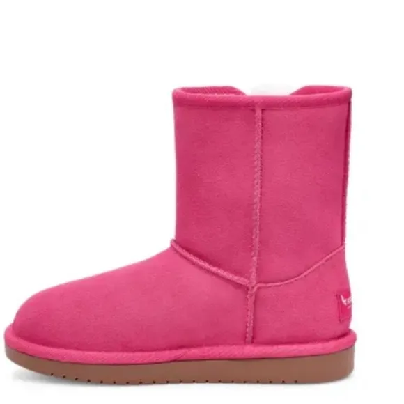 NWOB KOOLABURRA BY UGG Kids Victoria Short Boots In Pink Size 7T MSRP $70