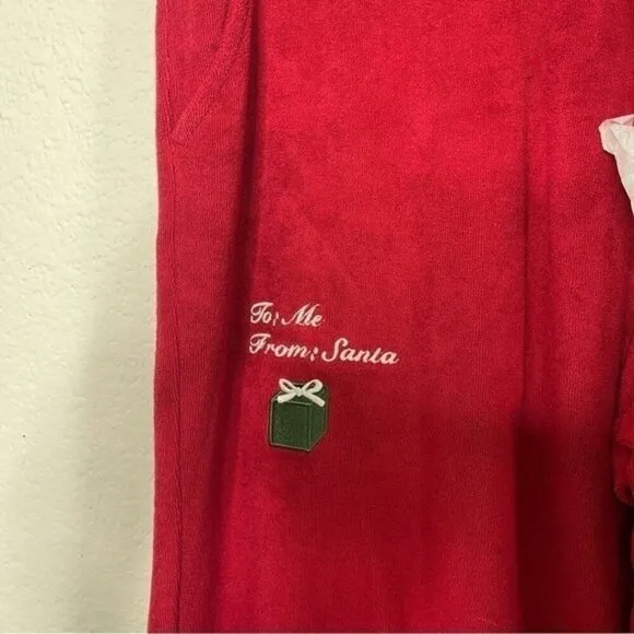 NWT Voight Womens Red Pajama Pants Christmas Theme SIZE M MEDIUM
