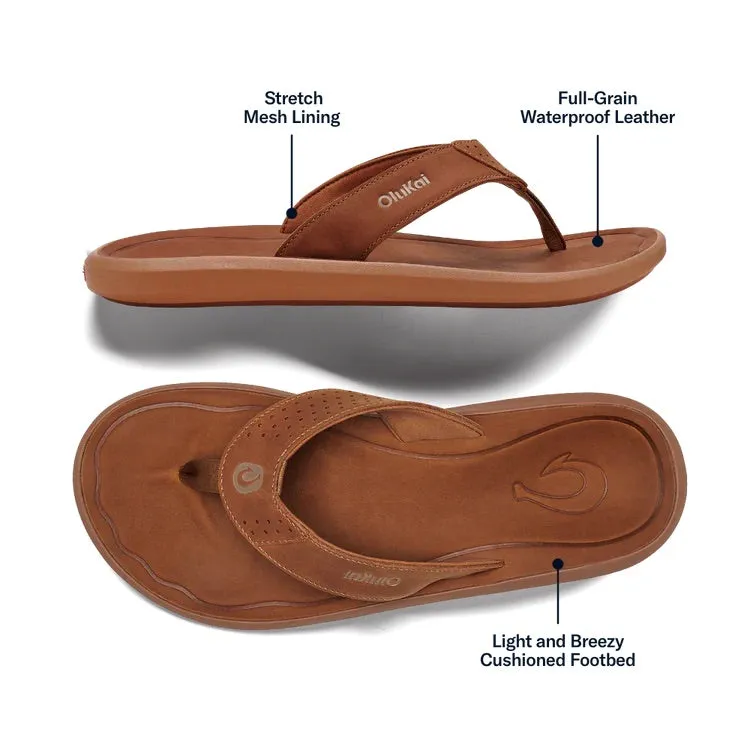 Olukai Men's Pili Sandals - Fox