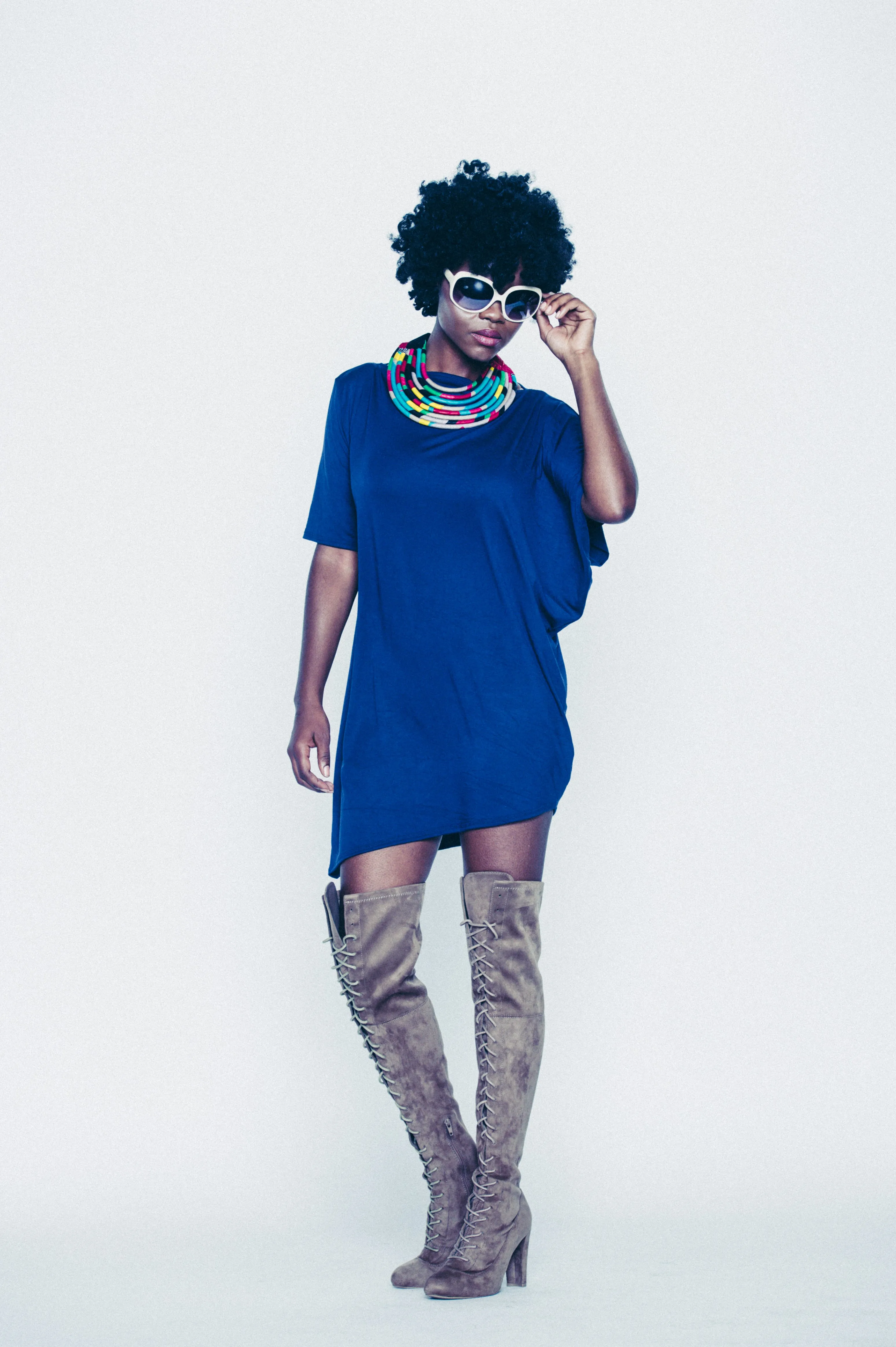 One sleeve top/dress