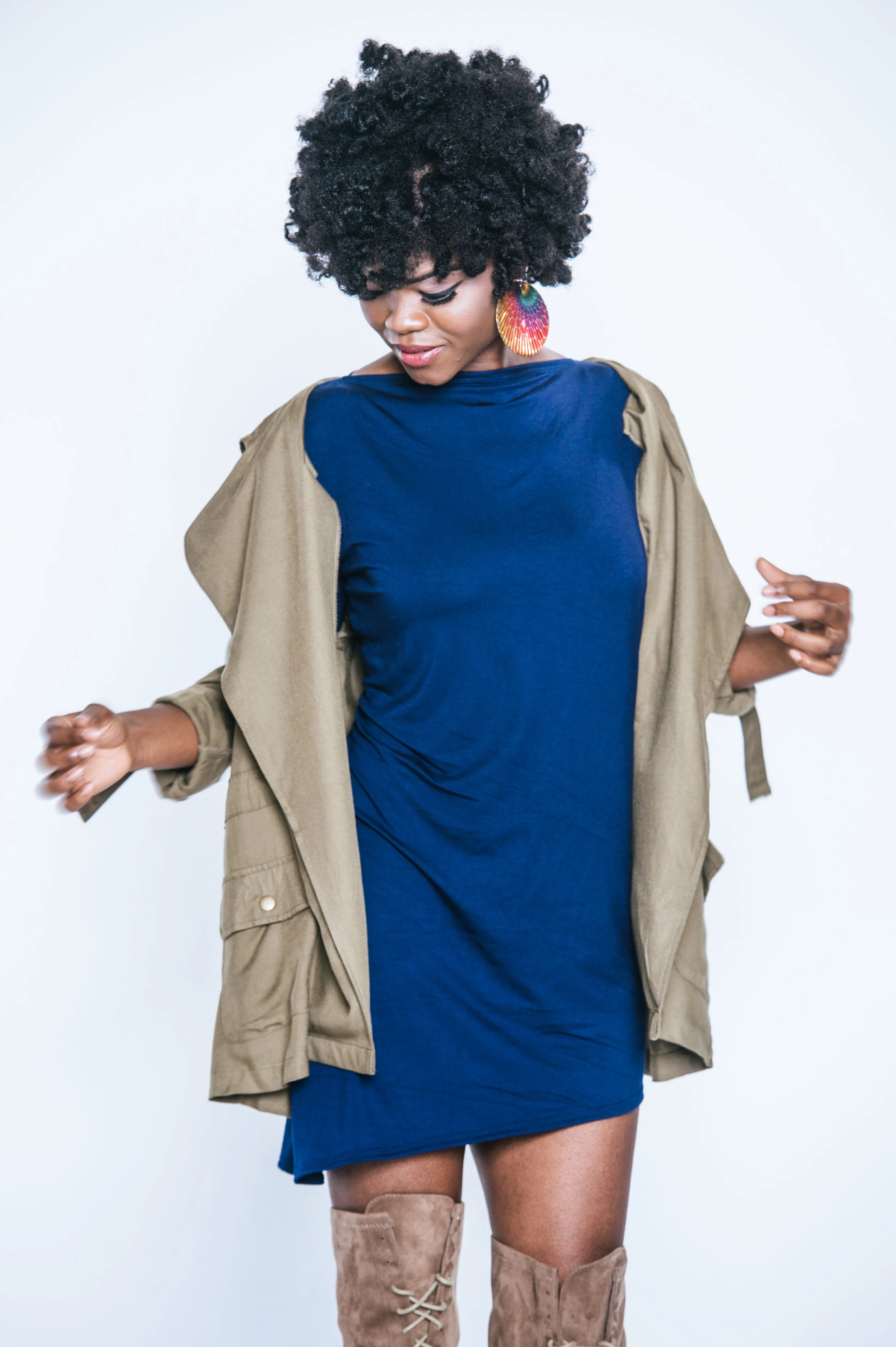 One sleeve top/dress
