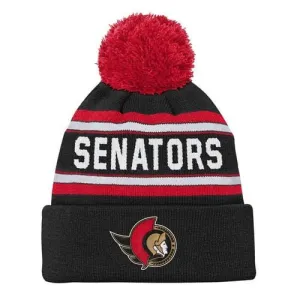 Outer Stuff NHL Jacquard Wordark Youth Toque - Ottawa Senators