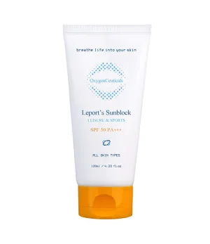 OXYGEN CEUTICALS Leport’s Suncream 120ml