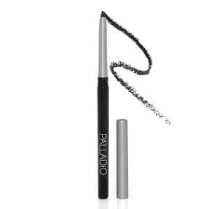 Palladio retractable pure black waterproof eye pencil